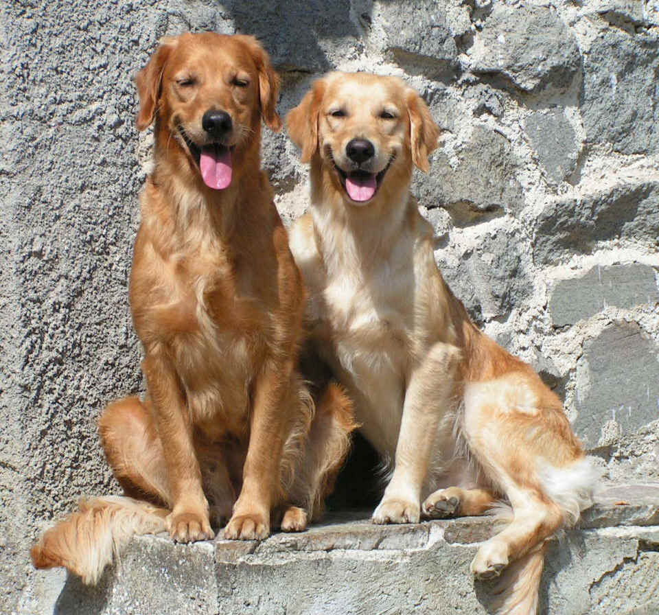 Bibi con la madre Trudy, fanno le statue